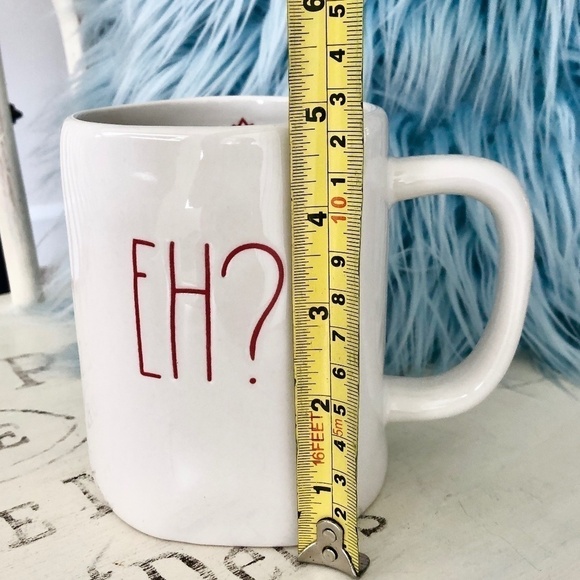 𝅺Rae‎ DUNN, Eh?, Mug, Canadian, Canada, RED PRINT, Coffee Mug, New, No Tags - Picture 9 of 10